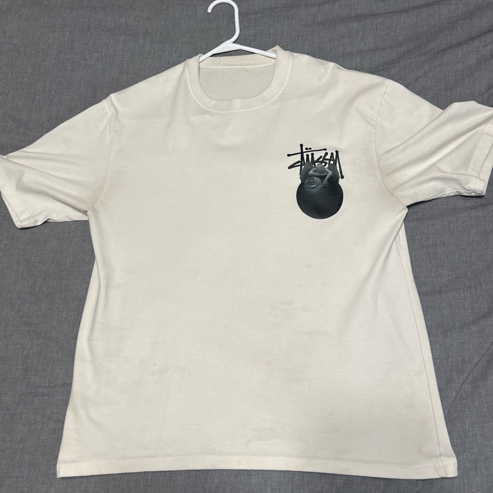 Stussy Off-White Graphic Tee